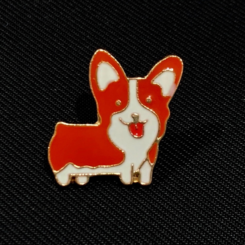 Corgi pin